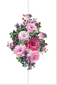 Панно Loymina V9 002 B-3 French bouquet