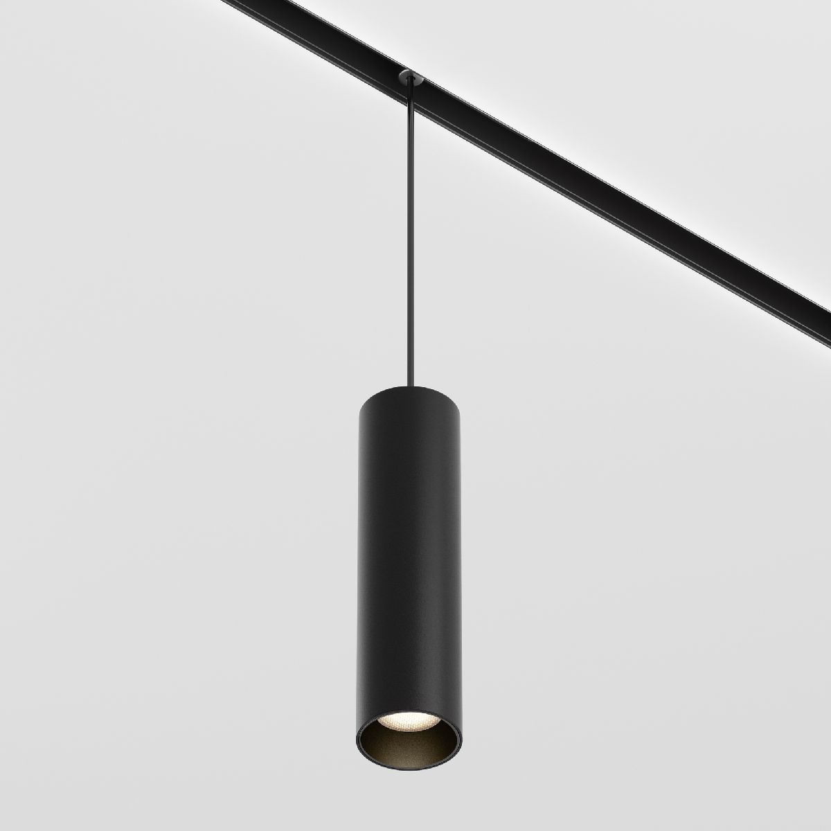 Трековый подвесной светодиодный светильник Maytoni Technica Focus Led TR041-2-12W3K-B