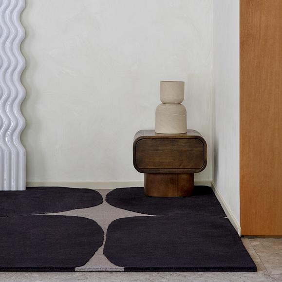 Ковер Brink & Campman 092205 (140x200) Decor Bruta Off-Black 200 x 140 см