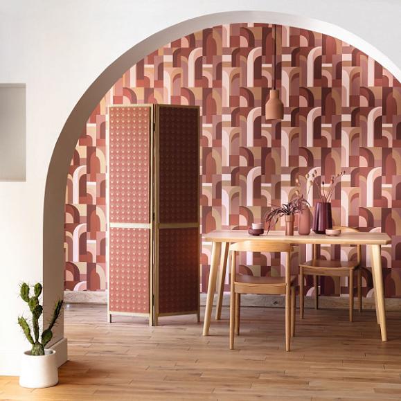 Обои Caselio LBY102084045 Doors Terracotta Dore