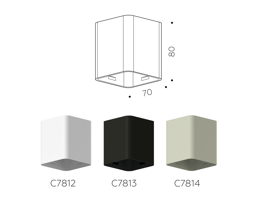 Корпус светильника накладной Ambrella Light DIY Spot C7812