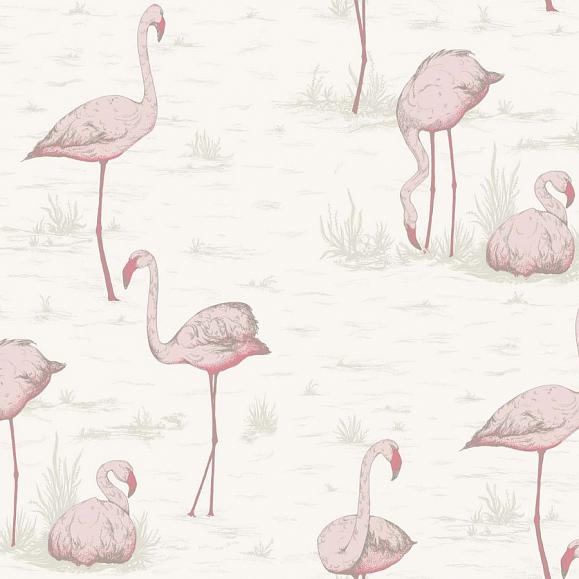 Обои Cole & Son 95/8045 Flamingos