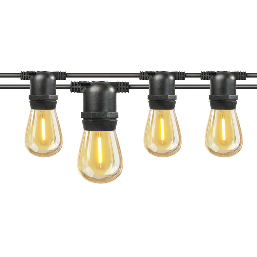 Гирлянда Белт Лайт General Gen-Beltlight-5M-15E27-IP65 Black 663002
