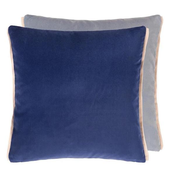 Подушка CCDG1429, Varese, Indigo Smoke, Designers Guild 43 x 43см