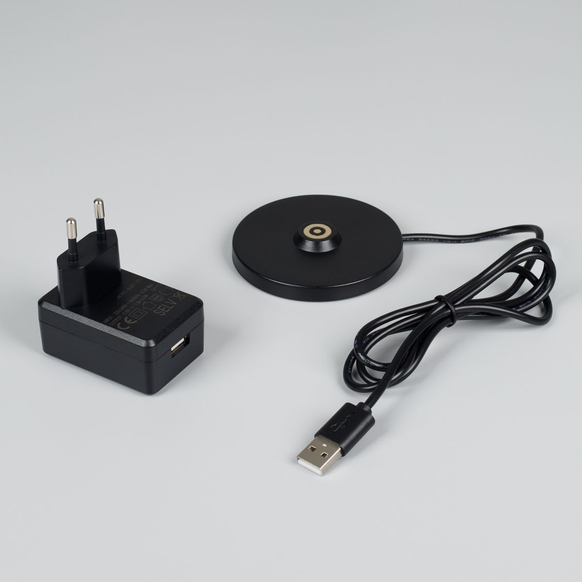 Настольная лампак с аккумулятором Arlight SP-DAISY-TAB-1.5W Warm3000-MIX (WH, 90 deg) (IP54 Металл) 044378