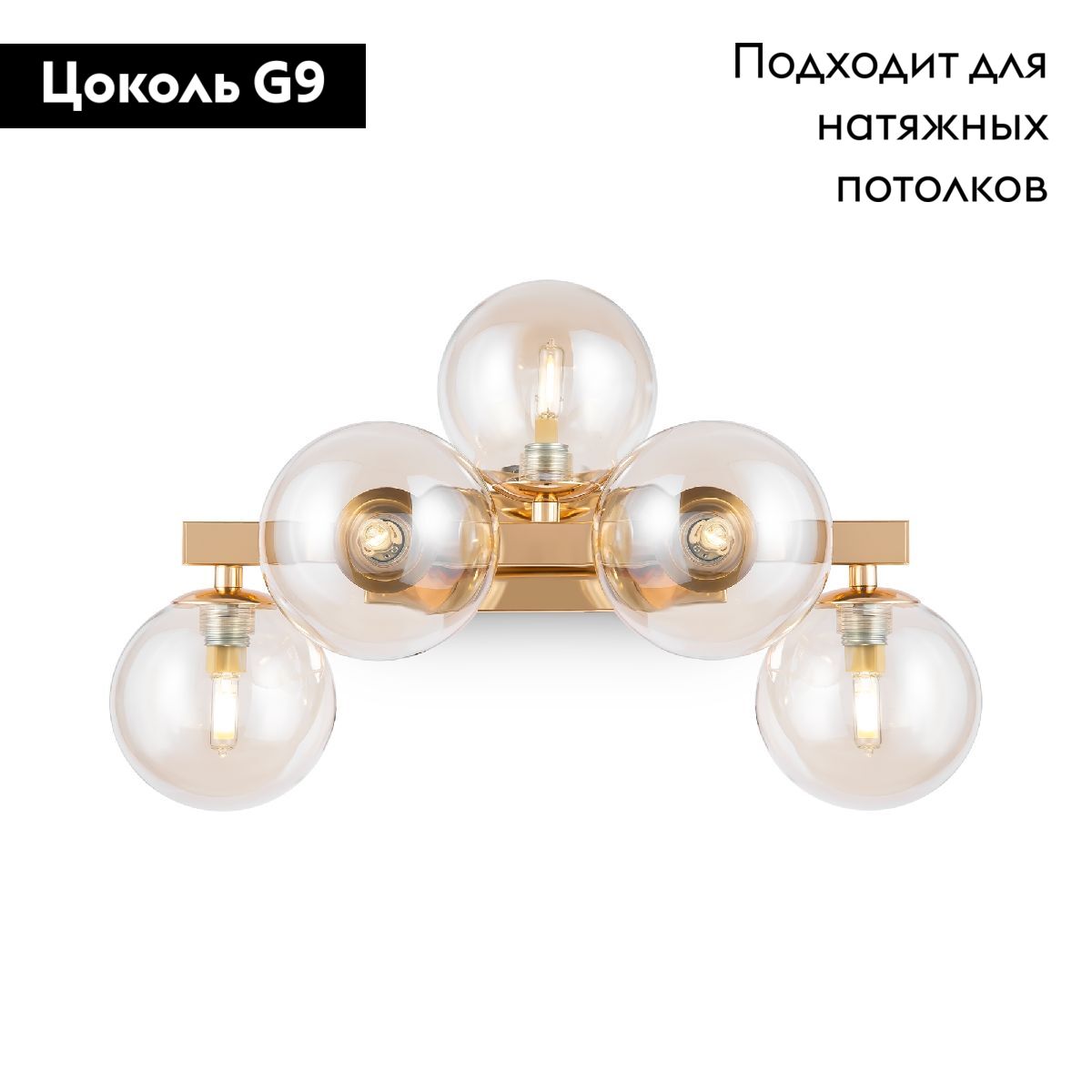 Бра Maytoni Dallas MOD547WL-05G