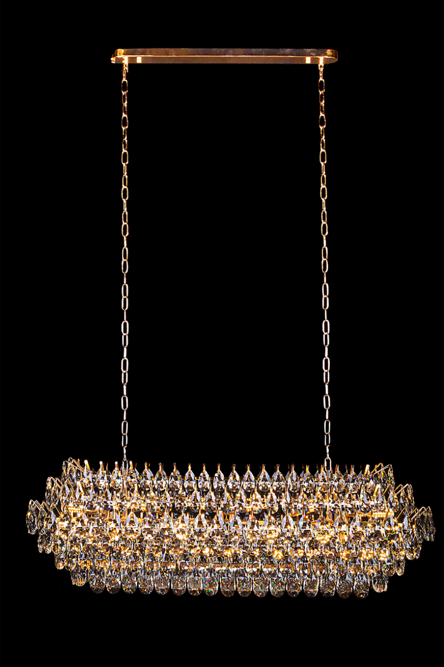 Подвесная люстра Adriana LE6889/1200L GD