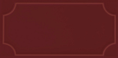 ETRURIA DESIGN ART DECO Vector Frame B Burgundy