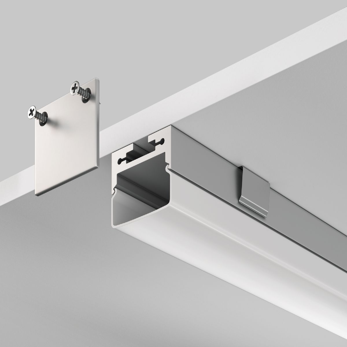Алюминиевый профиль Maytoni Led strip ALM-2020B-S-2M