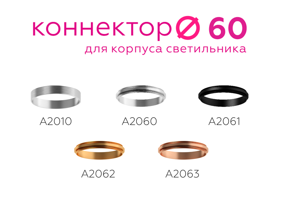Коннектор декоративный Ambrella Light DIY Spot A2060