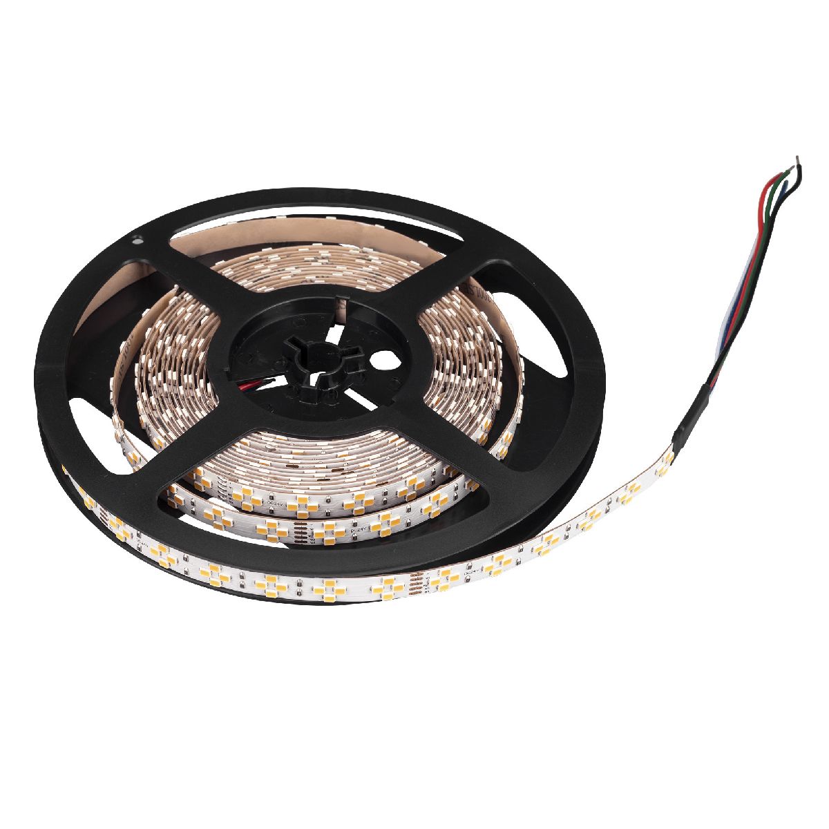 Светодиодная лента Arlight RT-A240-10mm 24V Warm-MIX (20 W/m, IP20, 2835, 5m) 038400