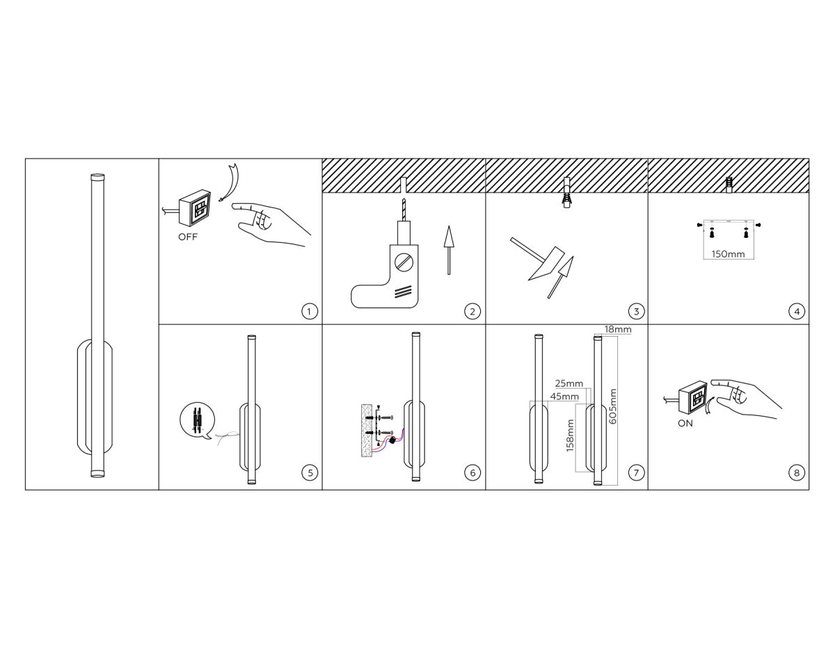 Настенный светильник Ambrella Light Comfort FL747011