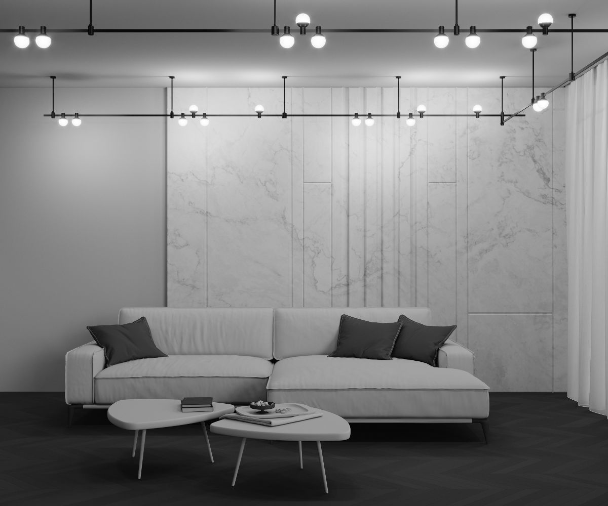 Трековый магнитный светильник Maytoni Luna TR149-1-5W3K-B