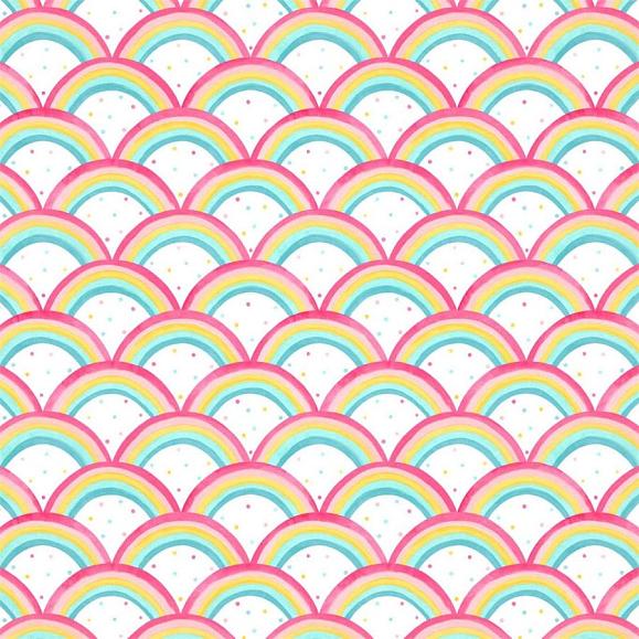 Обои Harlequin 112645 Rainbow Brights Cherry/Blossom/Pineapple/Sky