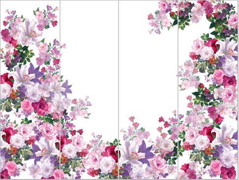 Панно Loymina V9 002 B-2 French bouquet