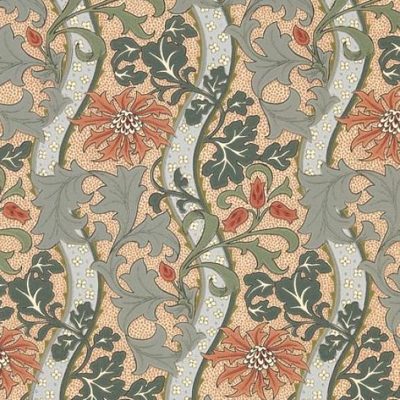 Обои бумажные Morris 217581 коллекции Unfinished Works Wallpaper