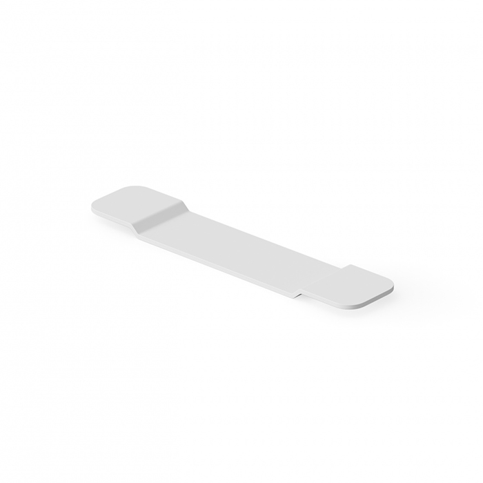 Dea Design Accessories Полка для ванны 940х200хh35 мм, цвет: белый