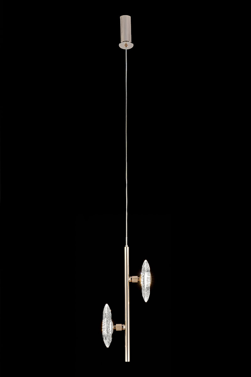 Подвесной светильник Iris LE7913/2S Gold