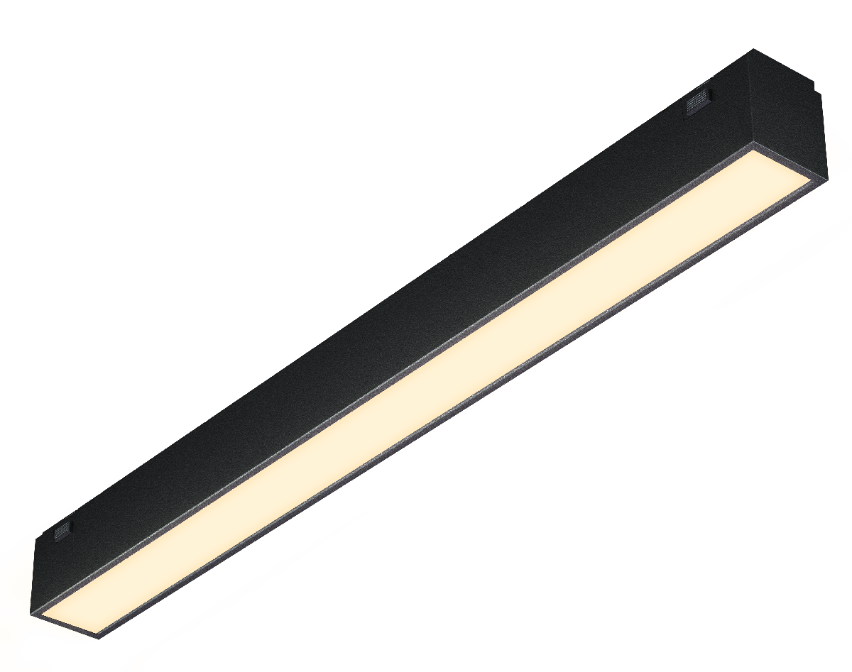 Трековый магнитный светильник iLedex Vision SMART 4825-038-L293-12W-110DG-BK