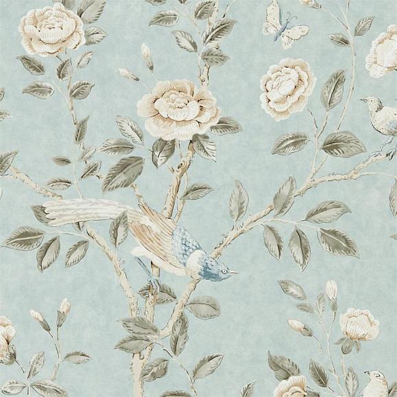 Обои Sanderson 216797 Andhara Dove/Cream