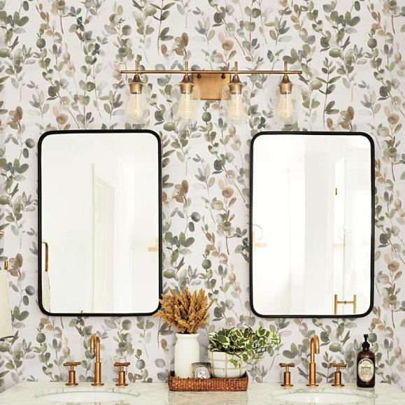 Обои York OS4311 Joyful Eucalyptus Green