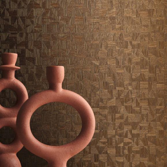 Обои Casamance 74400344 Tiznit Dore fonce
