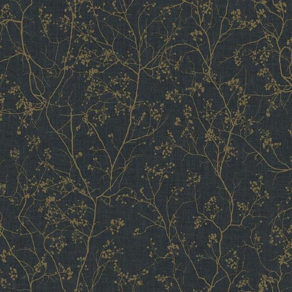 Обои York DD3811 Luminous Branches Black/Gold