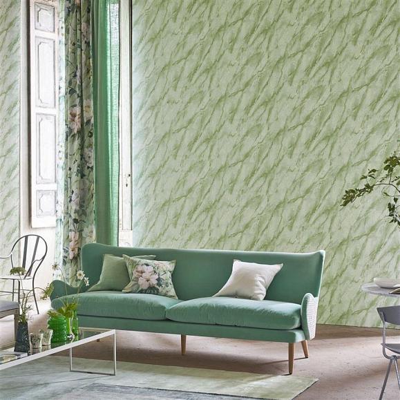 Обои Designers guild PDG1089/04 Carrara Grande Verde