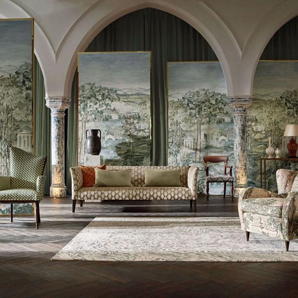 Панно Zoffany 313040 Arcadian Thames Mineral