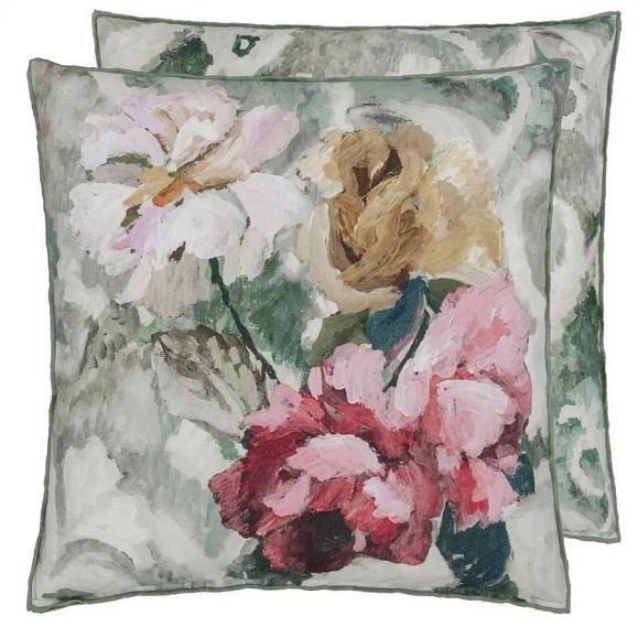 Подушка CCDG1278, Tapestry Flower, Eau de Nil, Designers Guild 50x50см
