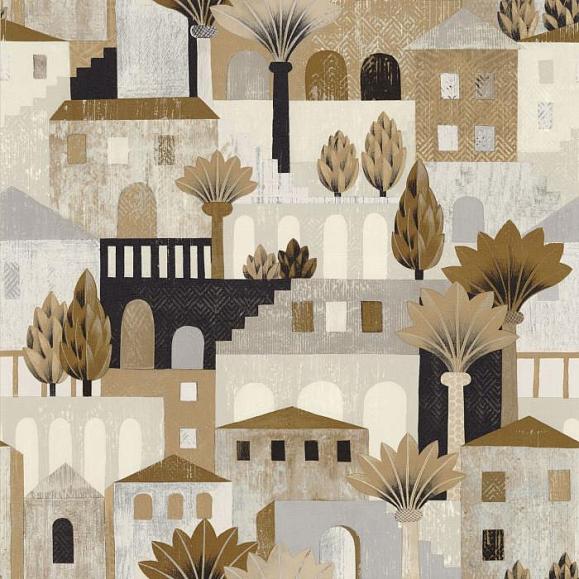Обои Casamance 75541732 Monterosso Sable/mordore