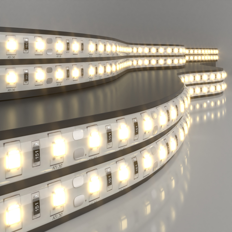 Светодиодная лента Elektrostandard 12V 14,4W 60Led 5050 IP65 теплый белый, 5м 4690389038501 a027841