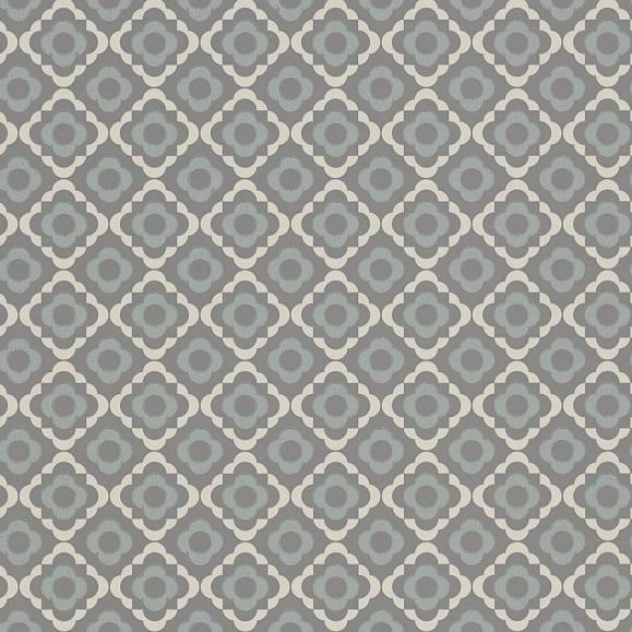 Обои Paint & Paper Library 0360QUPANEL Quatrefoil Panel