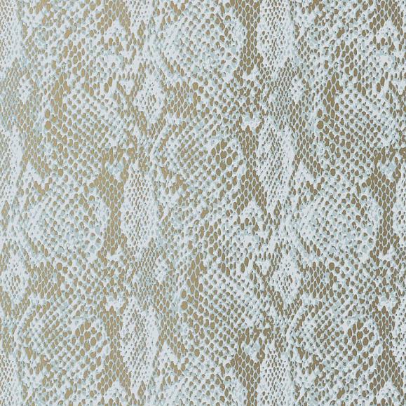 Обои Thibaut T75167 Boa Aqua / Metallic Gold