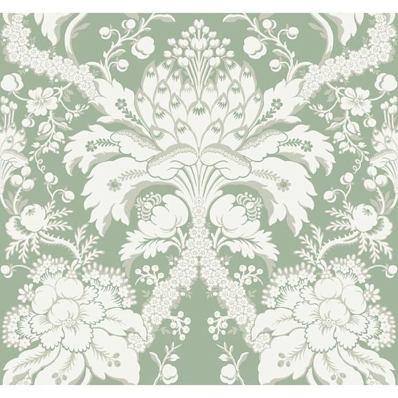 Обои York DM4954 French Artichoke Damask Green