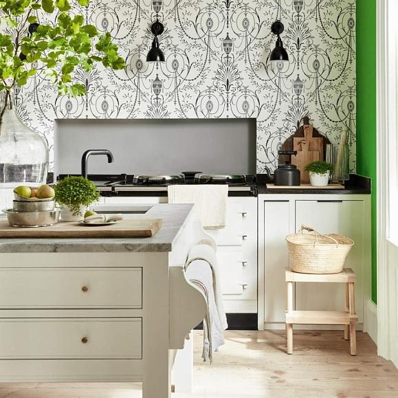 Обои Little Greene 0256MAGLACE Marlborough Glacé