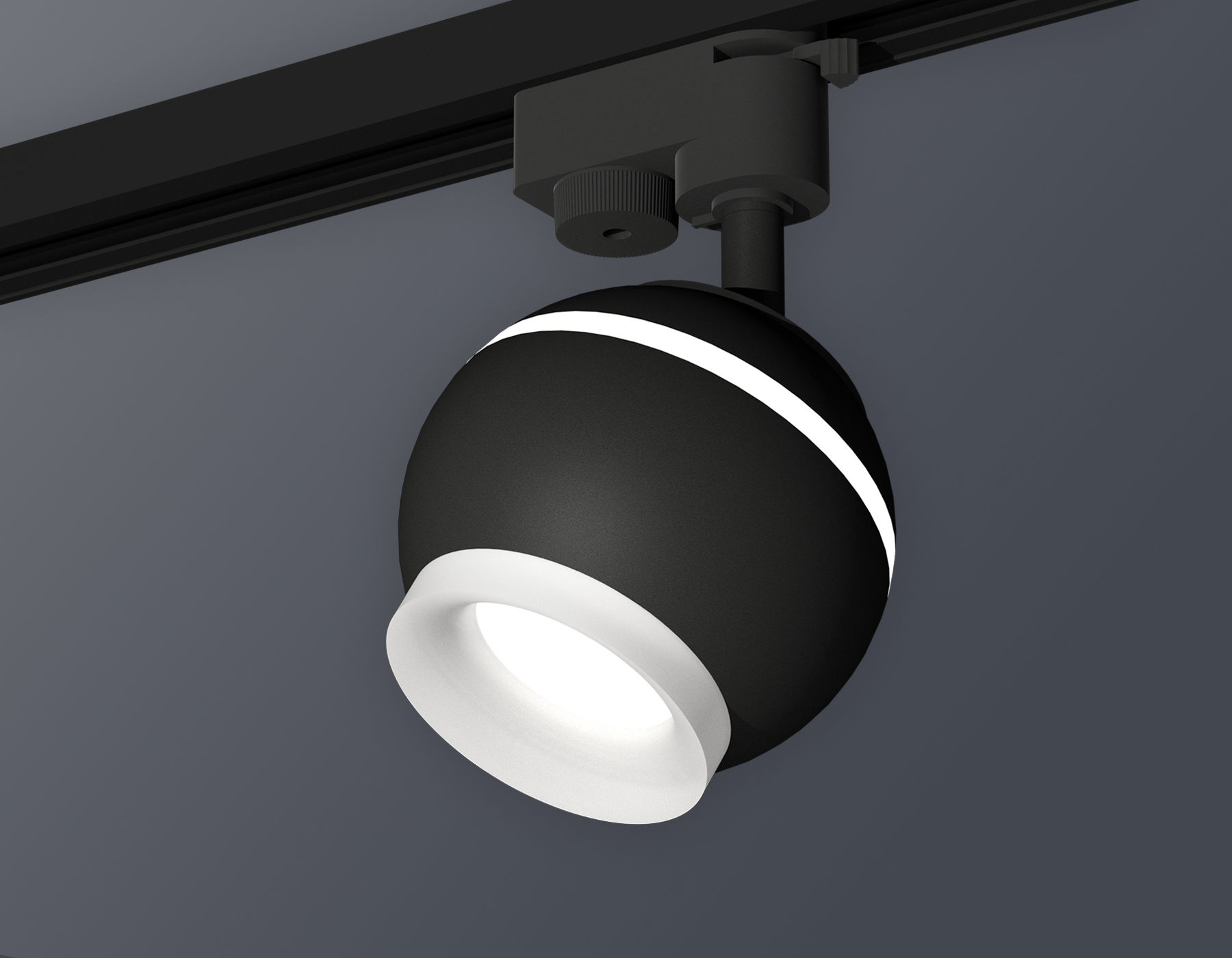 Трековый однофазный светильник с подсветкой Ambrella Light Track System XT1102071 (A2521, C1102, N7165)