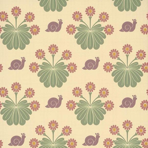 Обои Little Greene 0260BUTRAVE Burges Snail Travertine