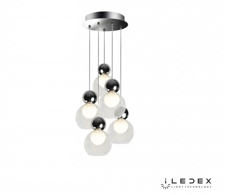 Подвесной светильник iLedex Blossom C4476-5R CR