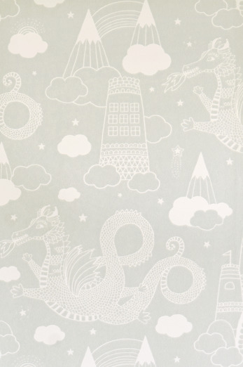 Обои Majvillan 103-04 Dragon sky Grey