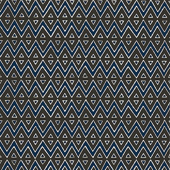 Обои Thibaut T13236 Tiburon Brown and Navy