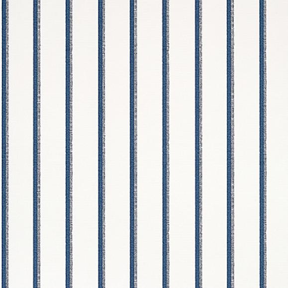 Обои Thibaut T10262 Notch Stripe Navy and White