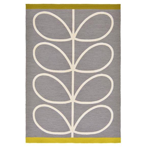 Ковер Orla Kiely 460605 (140x200) Linear Stem Slate Outdoor 140x200 см