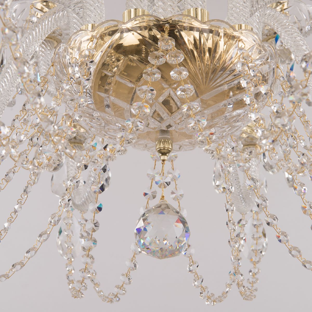 Подвесная люстра Bohemia Ivele Crystal 101/10+5/300 G