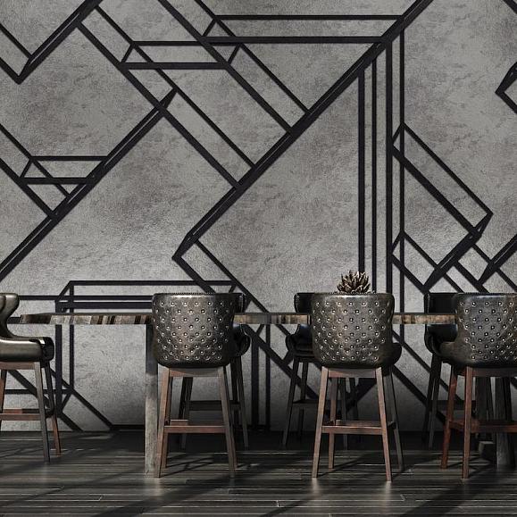 Панно Coordonne 9600401 L-Geometric Silver