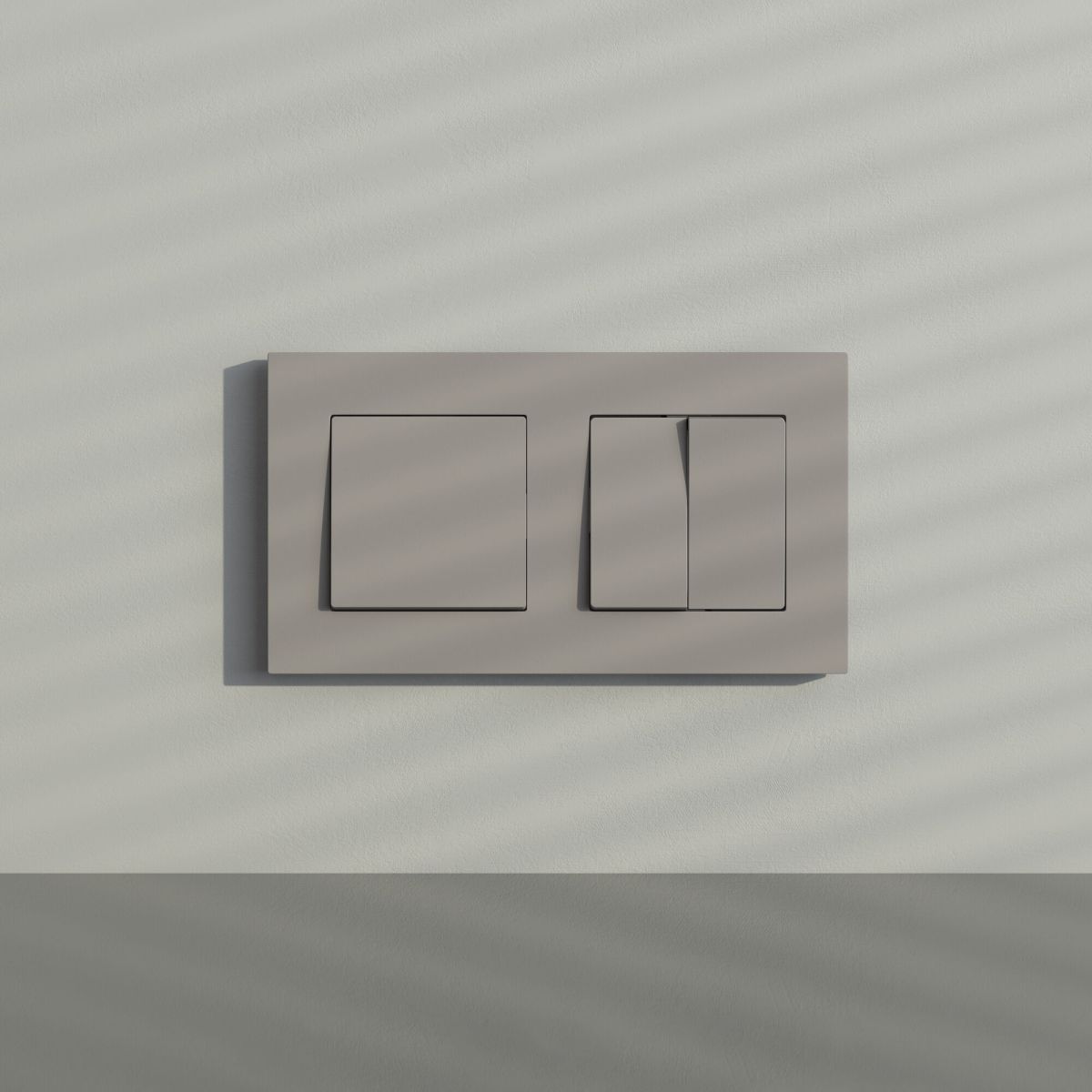 Рамка на 2 поста Werkel Slab (дымчатый софт) W0022917 4690389218415 a071621