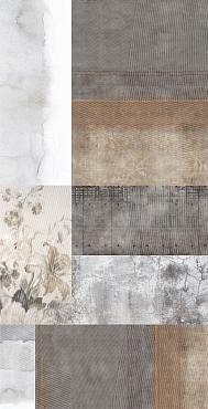 ДЕКОР URBAN INTARSIA W\DEC M 31X61 NR GLOSSY 1
