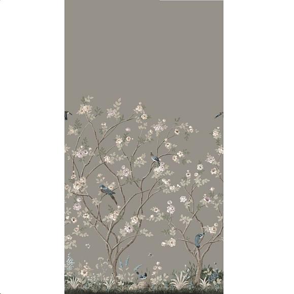 Панно York MU0313M Lingering Garden Mural Grey