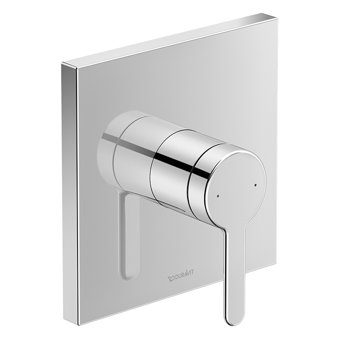 Duravit C.1 Смеситель для душа, встраиваемый, цвет: хром