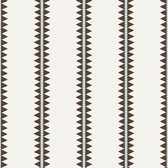 Обои Thibaut T13246 Reno Stripe Brown